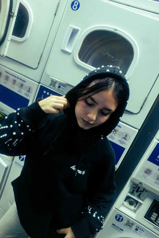 1/1 "DARK" PEARL HOODIE